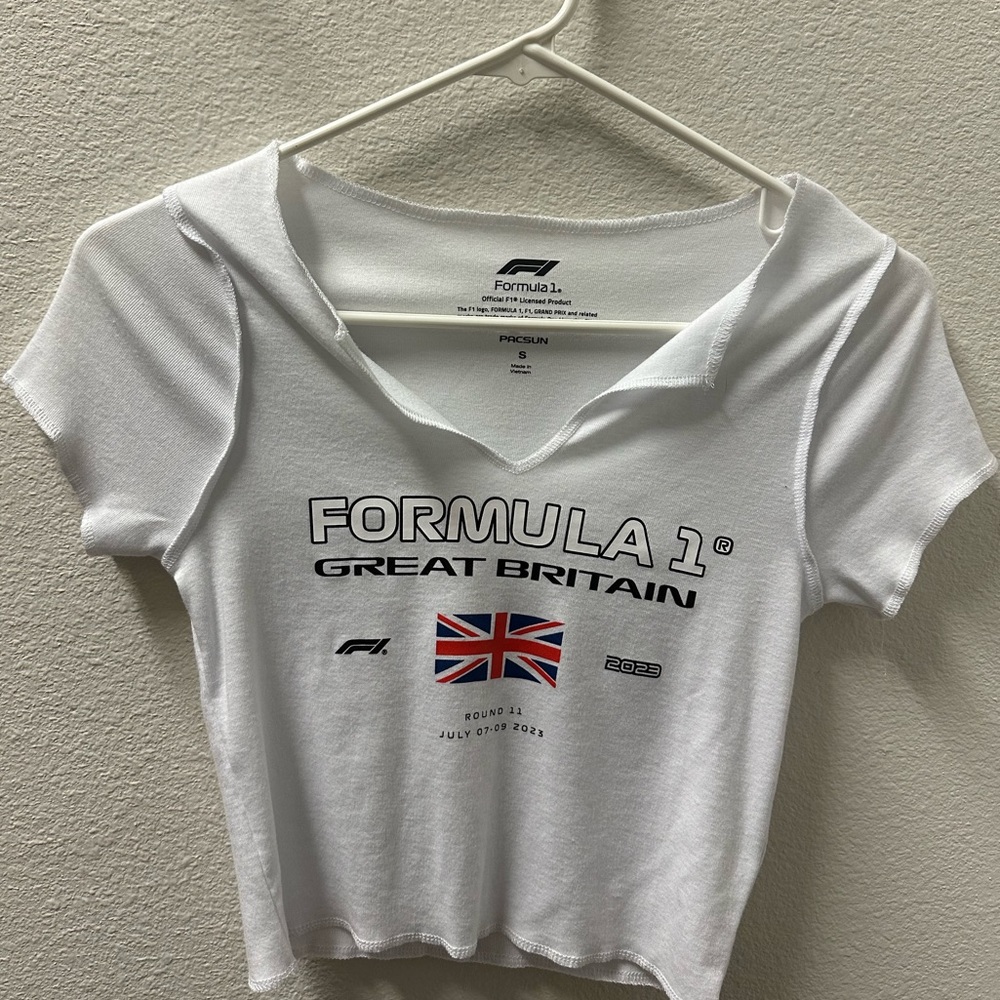 Formula 1 crop top